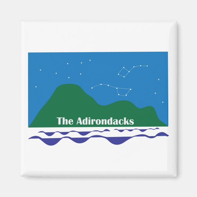 Imã As Estrelas do Adirondack (Frente)