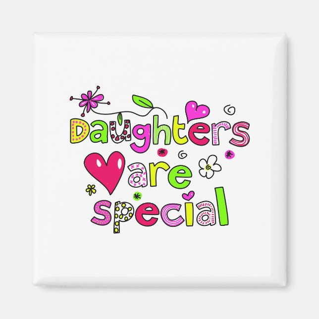 Imã As filhas são especiais (Frente)