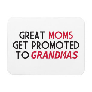 Ímã As grandes mães obtêm promovidas às avós