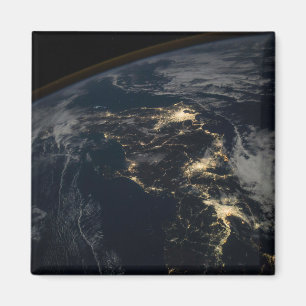 Imã As Luzes Da Cidade Do Japão À Noite.