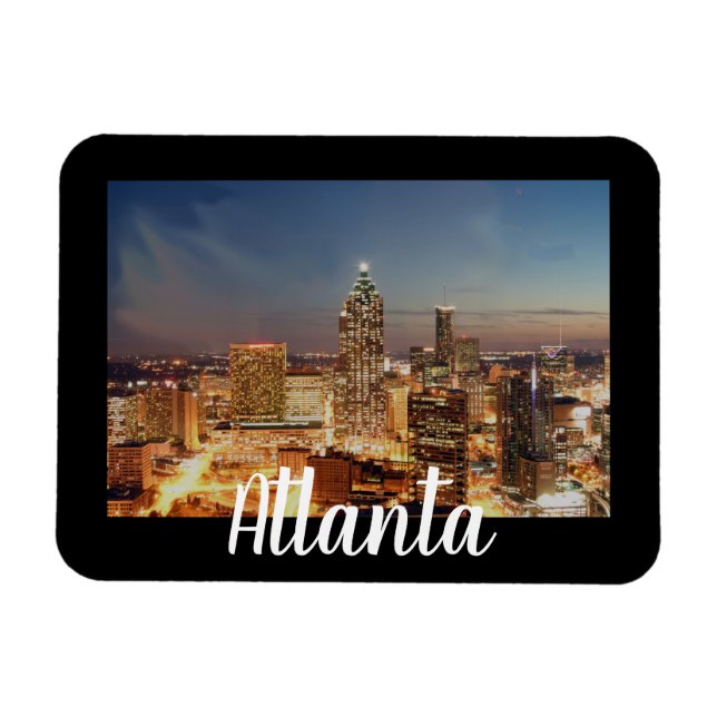 Ímã As Luzes de Atlanta (Horizontal)