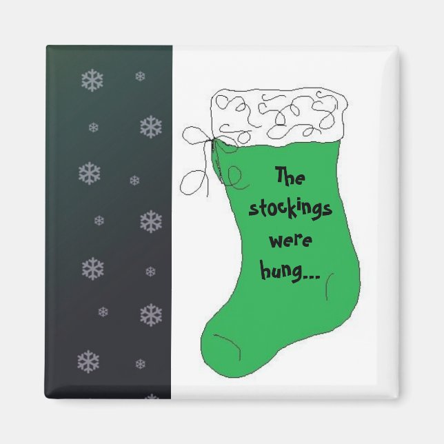 Imã As Meias Foram Penduradas (Frente)