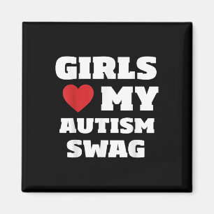 Imã As Meninas Adoram Meu Autismo Trocam O Engraçado D
