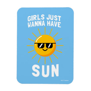 Ímã As meninas apenas querem ter Sun