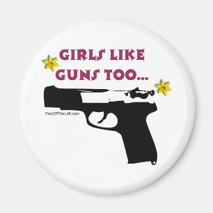 Imã As meninas gostam de armas demasiado