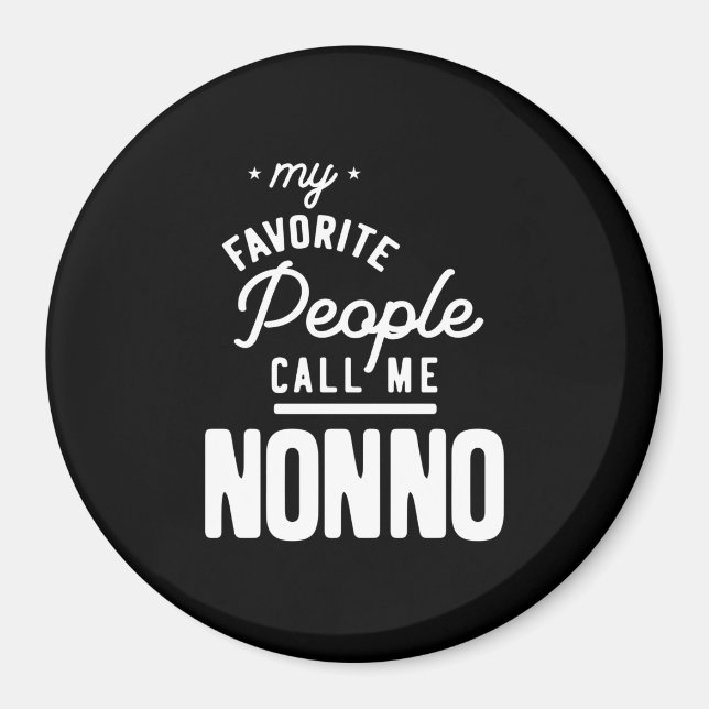 Imã As Minhas Pessoas Favoritas Chamam-Me Não (Frente)