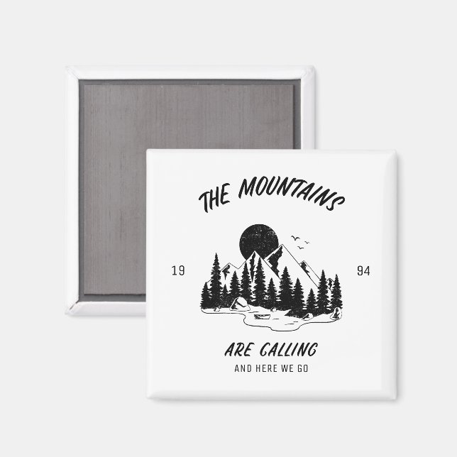 Imã As Montanhas estão chamando e aqui vamos nós  (Front/Back)