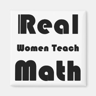 Imã As mulheres reais ensinam a matemática