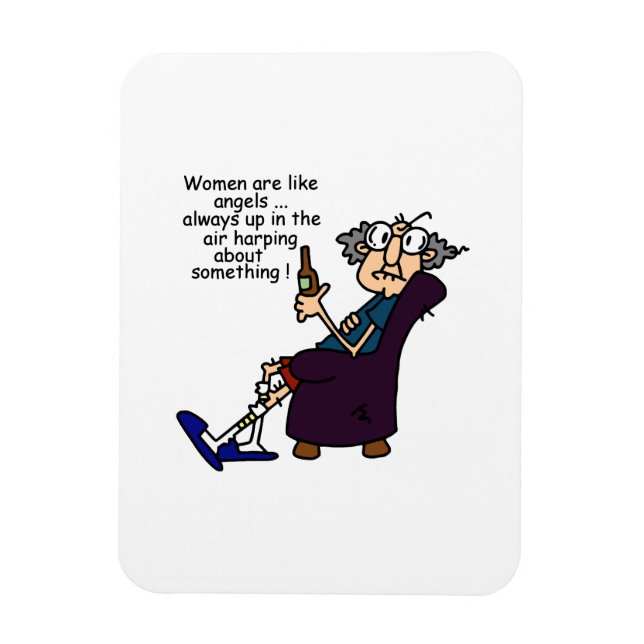 Ímã As Mulheres São Como Anjos (Vertical)