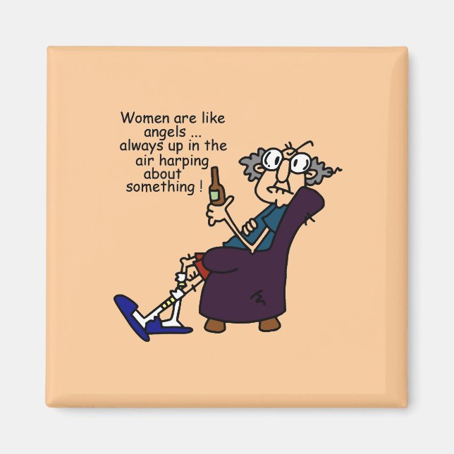 Imã As Mulheres São Como Anjos (Frente)