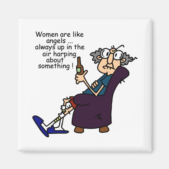 Imã As Mulheres São Como Anjos (Frente)