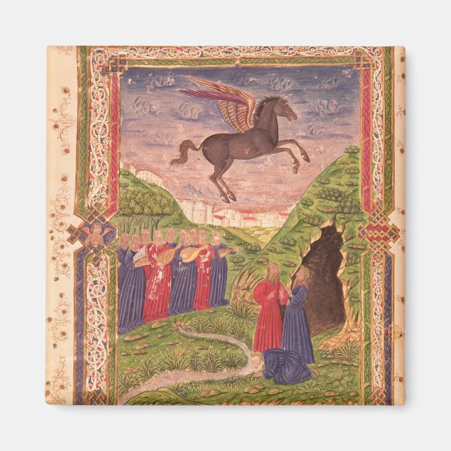 Imã As nove musas de jogo (Frente)