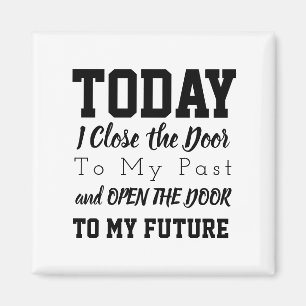 Imã As palavras inspiradores citam preto e branco