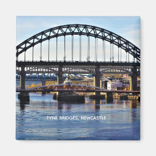 Imã As pontes de Tyne, Newcastle em cima de Tyne,