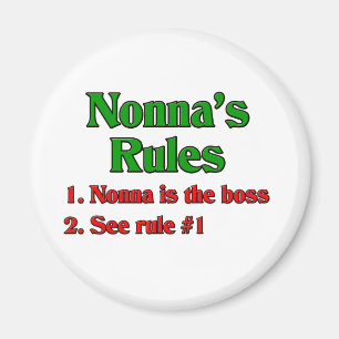Imã As regras de Nonna