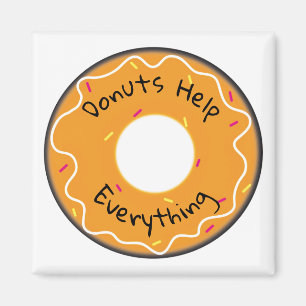 Imã As Rosquinhas do Magnet do Frigorator ajudam tudo