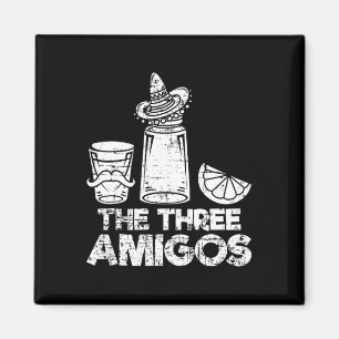 Imã As Três Amigos Camisa Sal De Limão Da Tequila Mulh