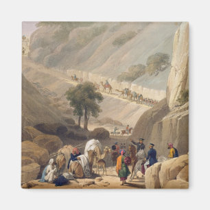 Imã As tropas que emergem da parte estreita do De