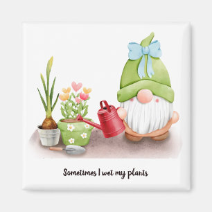 Imã Às vezes, molhei minhas plantas arco vermelho