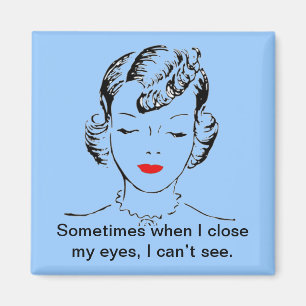 Imã Às vezes quando eu fecho meus olhos, eu não poss