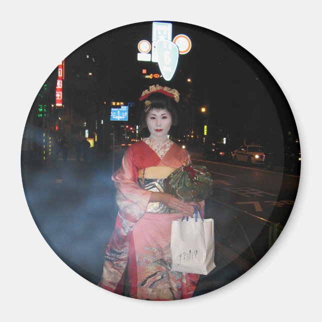 Imã Asakusa Geisha Neo Tokyo (Frente)