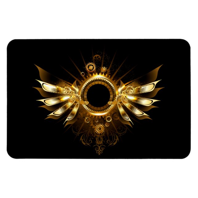 Ímã Asas steampunk (Horizontal)