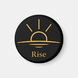 Imã Ascensão — Nascer do Sol Minimalista