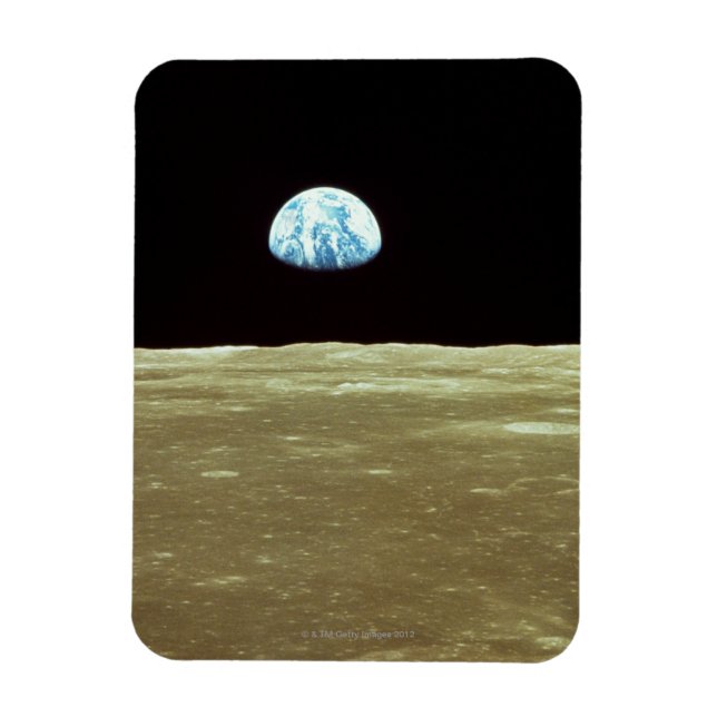 Ímã Ascensão terrestre sobre a lua (Vertical)