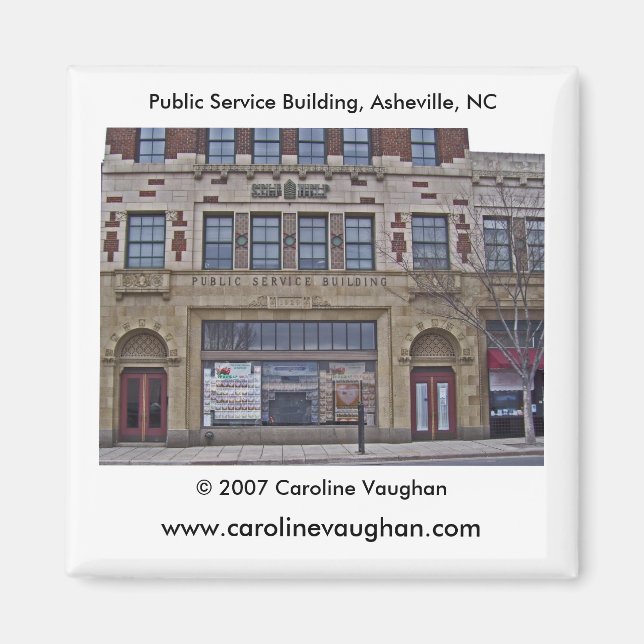 Imã Asheville 1699, Edifício de Serviço Público, Ashev (Frente)