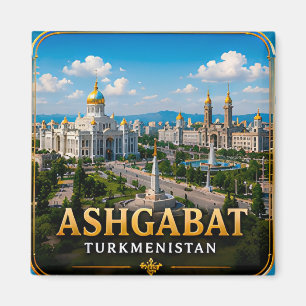 Imã Ashgabat Turcomenistão Ásia Central Viagem 📍