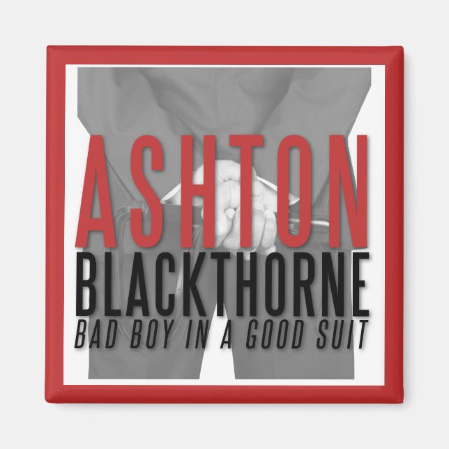 Imã Ashton Blackthorne é "Atraído" a você Magnet! (Frente)