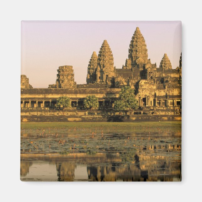 Imã Ásia, Camboja, Siem Reap. Angkor Wat. (Frente)