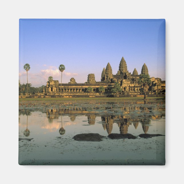 Imã Ásia, Camboja, Siem Reap. Angkor Wat. 2 (Frente)