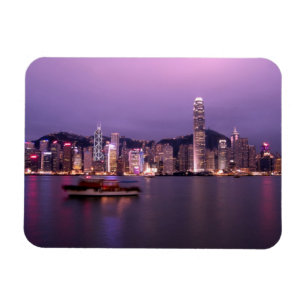 Ímã Ásia, China, Hong Kong, horizonte da cidade e