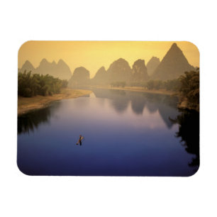 Ímã Ásia, China, Província de Guangxi, Yangshuo. Sozin