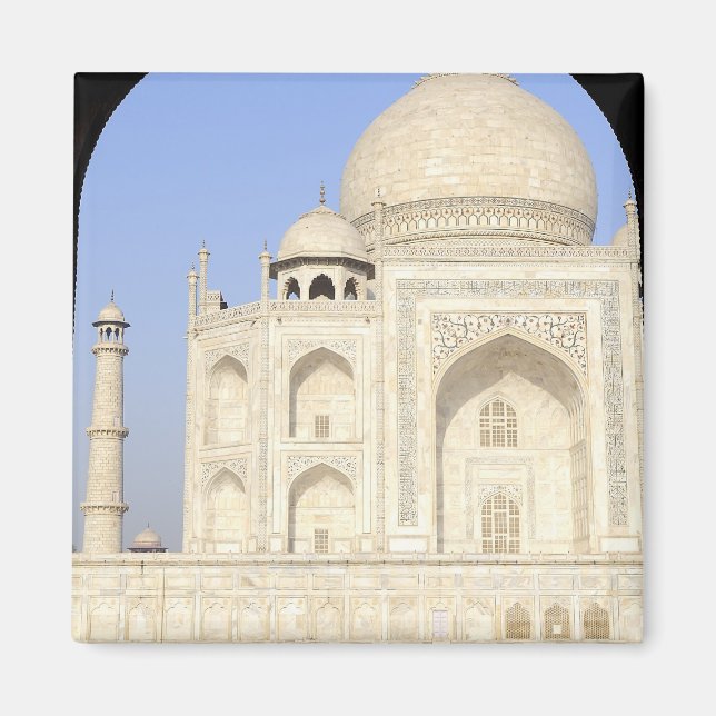 Imã Ásia, Índia, Uttar Pradesh, Agra. O Taj 2 (Frente)