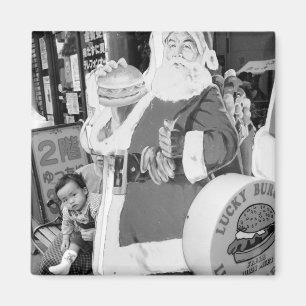 Imã Ásia, Japão, Hakodate. Papai Noel no Japão