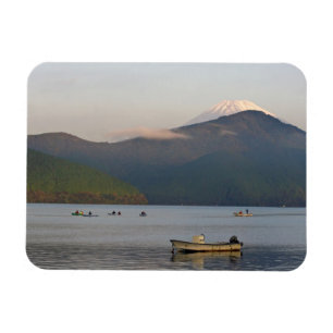 Ímã Ásia, Japão, Hakone. Vista do início da manhã do M