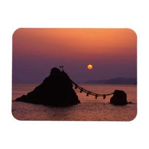 Ímã Ásia, Japão, Mie, Futamigaura ao amanhecer