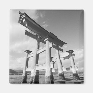 Imã Ásia, Japão, Miyajima. A Porta Torri.