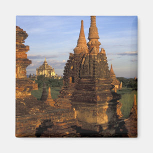 Imã Ásia, Mianmar, Bagan. Antigos templos e
