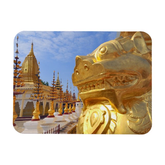 Ímã Ásia, Mianmar (Birmânia), Bagan (Pagan). Shwe 4 (Horizontal)