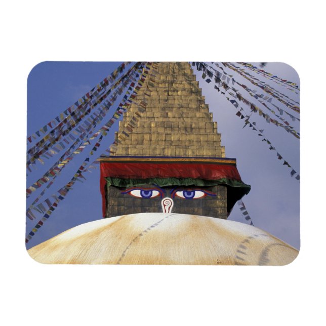 Ímã Ásia, Nepal, Catmandu. Estupa de Bouddhanath. 2 (Horizontal)
