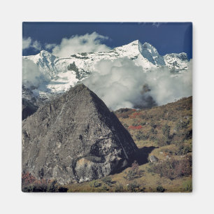 Imã Ásia, Nepal, Parque Nacional Sagarmatha. Uma oraçã