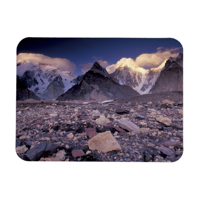 Ímã Ásia, Paquistão, Cordilheira Karakoram, Broad e (Horizontal)