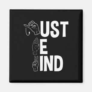 Imã ASL Alphabet American Sing Language Professora ASL