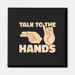 Imã ASL Fale com as mãos American Sign Language 2