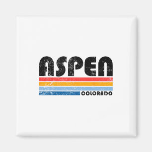 Imã Aspen Colorado Co Esqui Na Montanha Vintage Aspen
