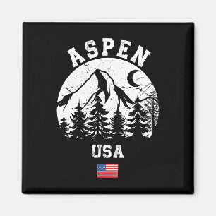 Imã Aspen Colorado Ski Resort Alpino Skiing American