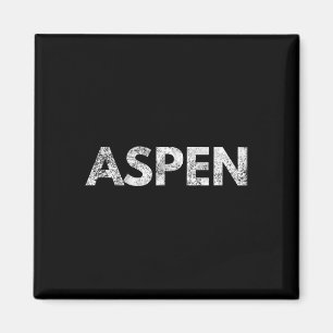 Imã Aspen Colorado Skining Snowboard Backcountry